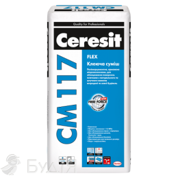 Клей для плитки Ceresit (Церезіт)  СМ 117 (25 кг)