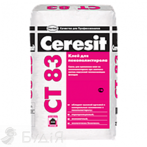 Смесь Ceresit (Церезит)  СТ-83 для крепления ППС плит (25кг)