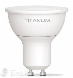 Лампа лед. TITANUM MR16 6W GU10 4100K 220V (TLMR1606104 27006)