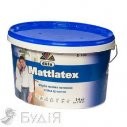 Фарба інтер'єрна Dufa Mattlatex D100 1.4 кг