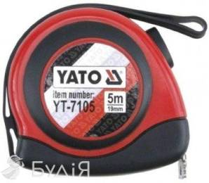 Рулетка магнiт. 5мх19мм YATO (YT-7105)