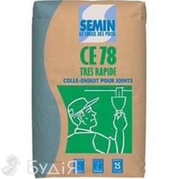 Шпаклівка SEMIN Семін РЄ - 78 TRES RAPIDE (25 кг)